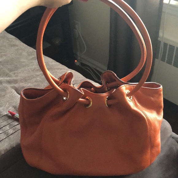 Michael Kors Drawstring Satchel Tote Handbag - Picture 4 of 6